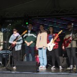 zespół triola band na scenie
